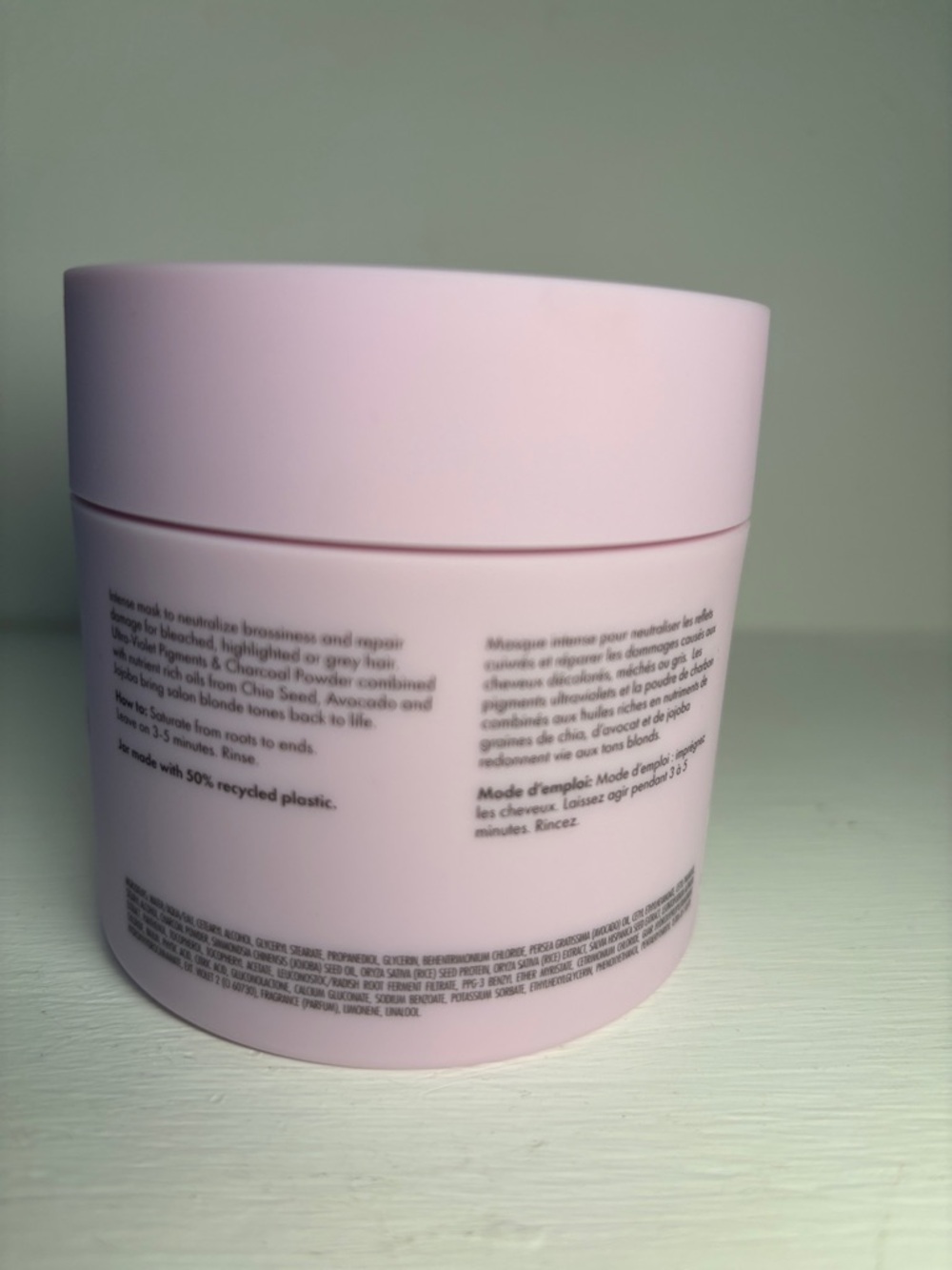 FEKKAI Blonde Rx Anti-Brass Repair Mask - Pink Jar - Picture 3 of 4